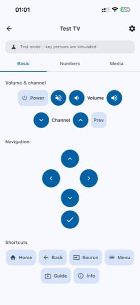 Smart TV Remote Pro screenshot